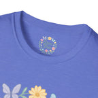 Grow Free Floral Wreath T-Shirt
