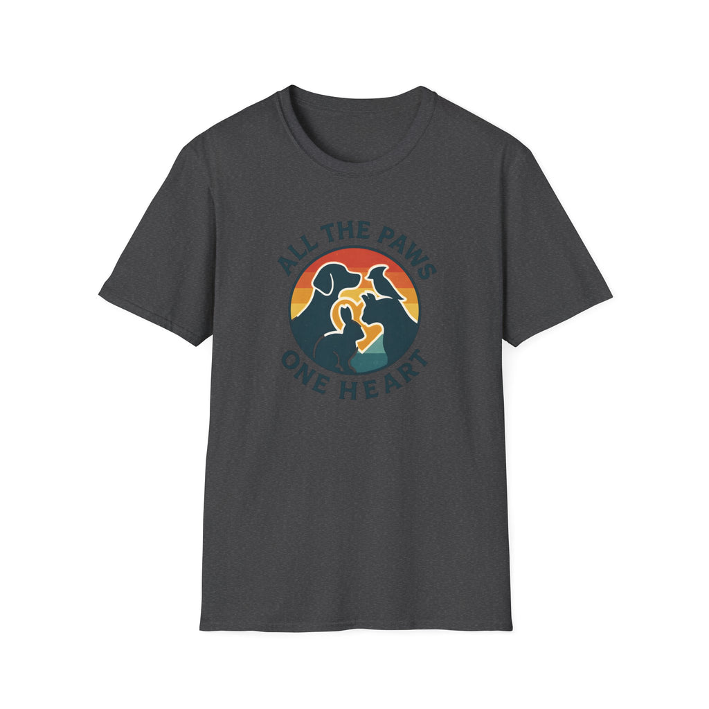 Dogs Form Heart T-Shirt