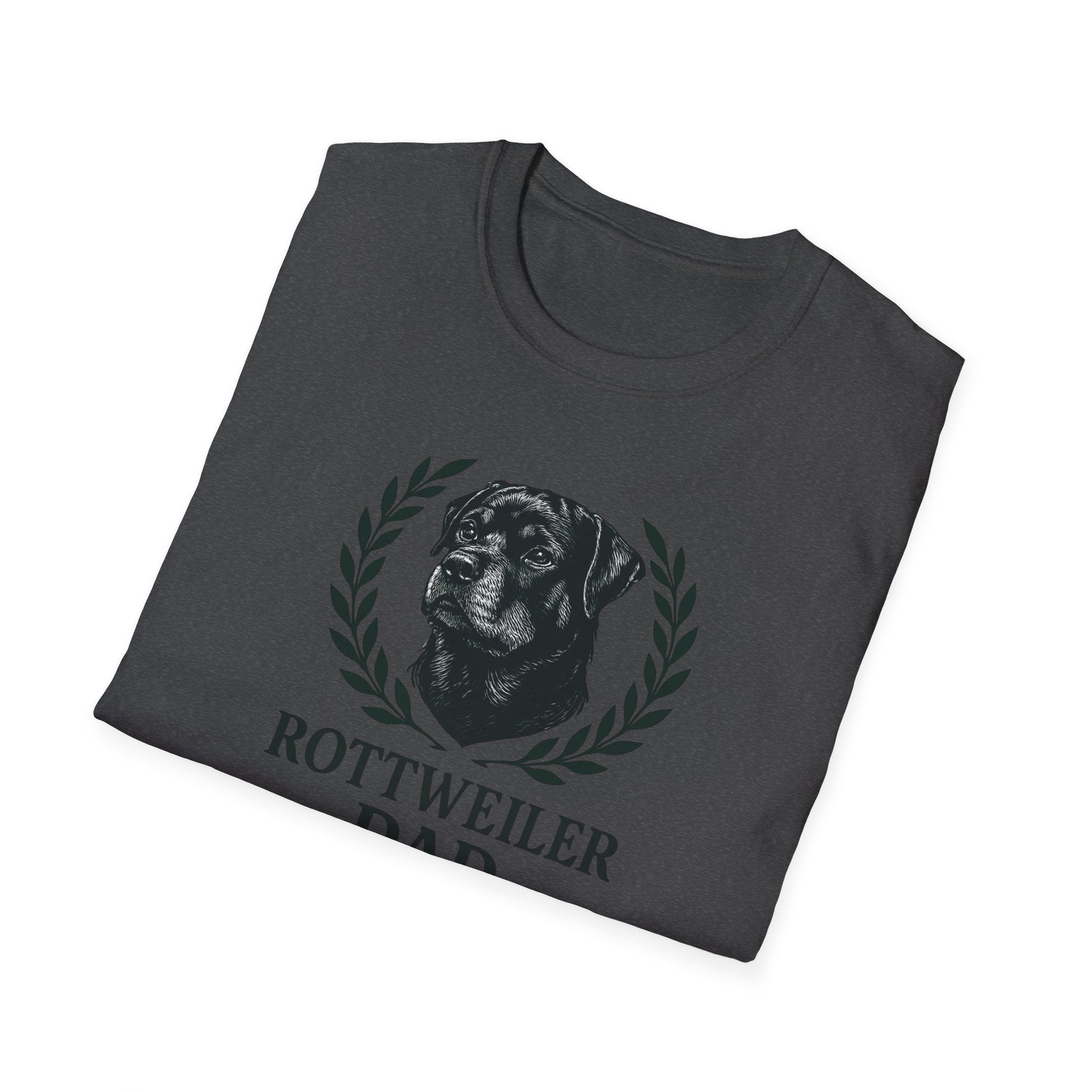 Rottweiler Dad Logo T-Shirt