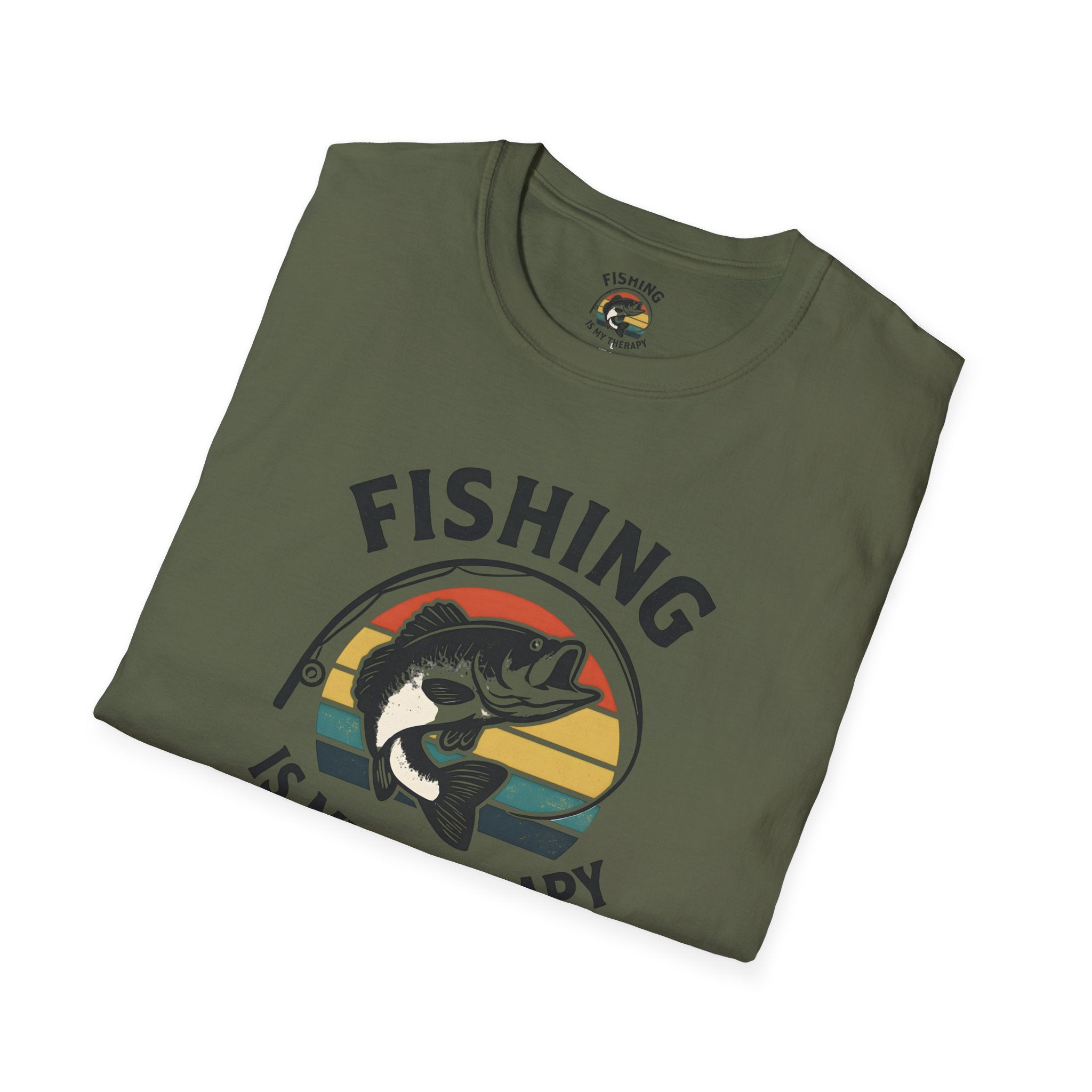 Fishing is my therapy T-Shirt