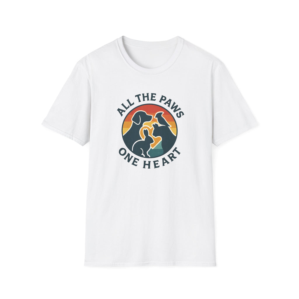 Dogs Form Heart T-Shirt