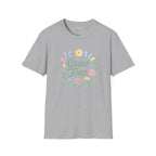 Grow Free Floral Wreath T-Shirt