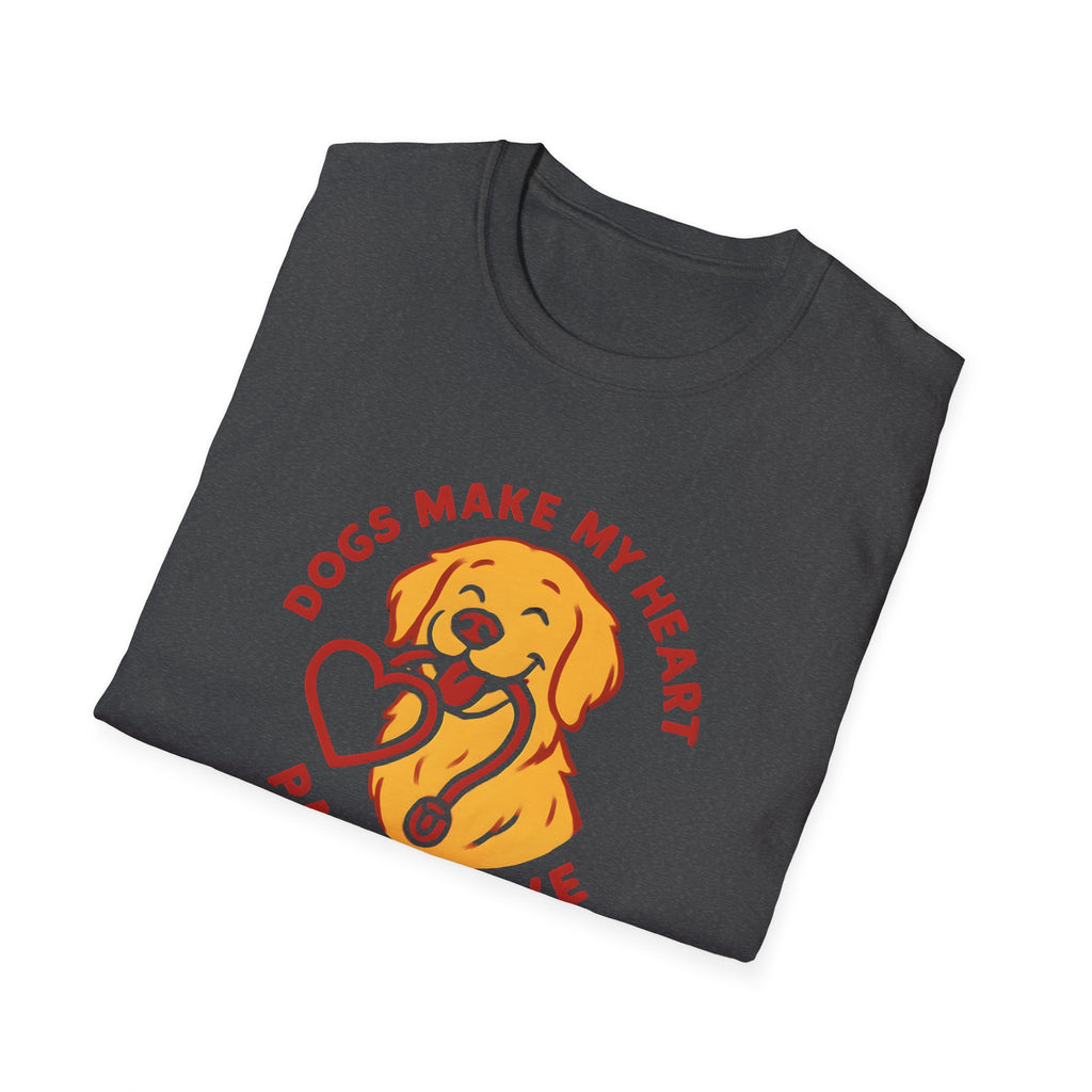 Dogs Make Heart Pawsitive T-Shirt