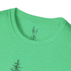 Hiker in Dark Forest T-Shirt