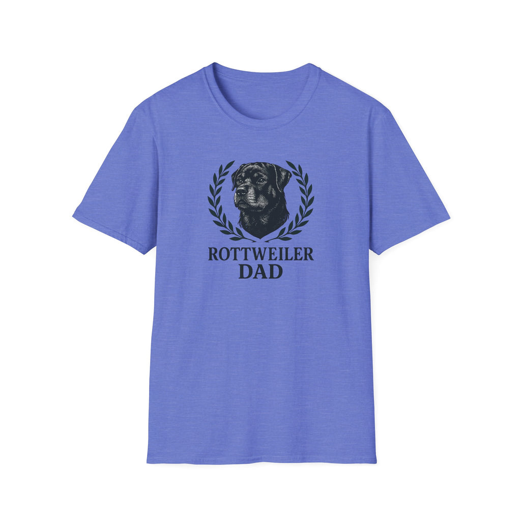 Rottweiler Dad Logo T-Shirt