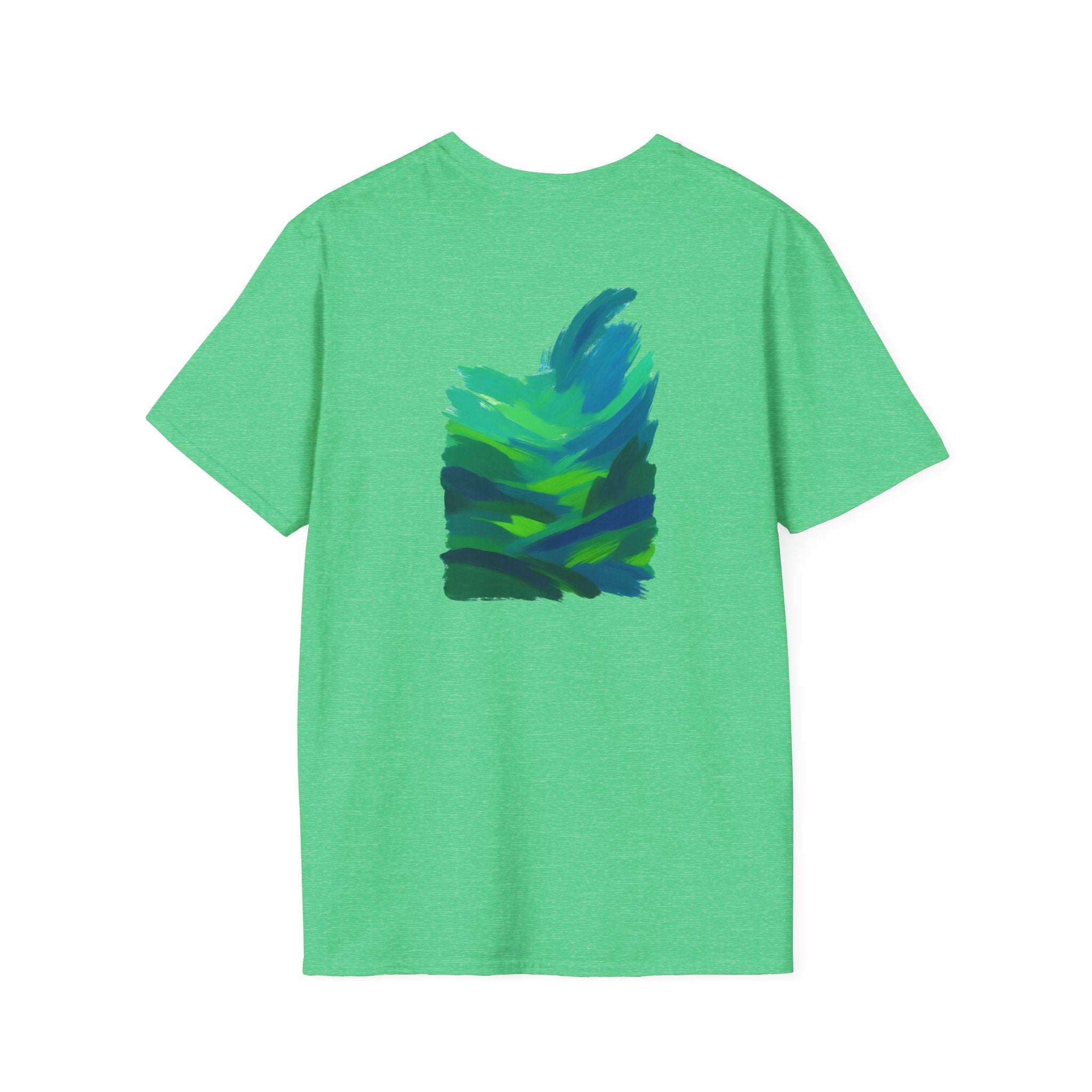 Abstract Green Landscape T-Shirt