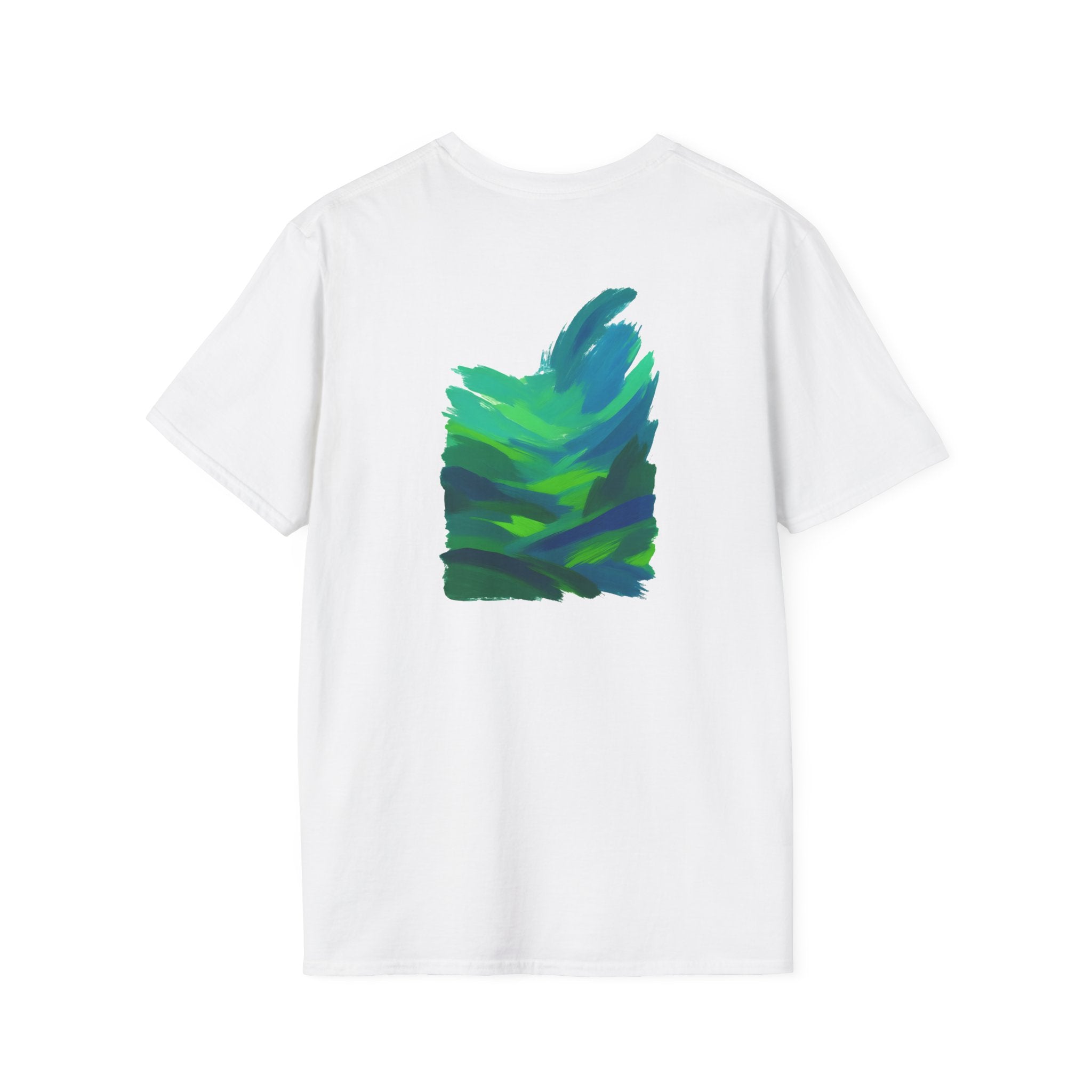 Abstract Green Landscape T-Shirt