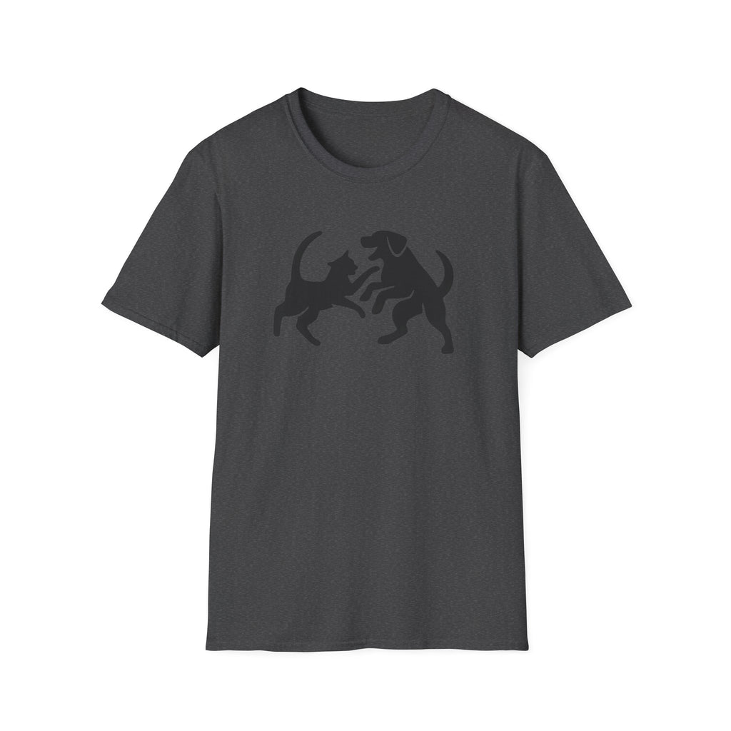 Cat and dog fight T-Shirt