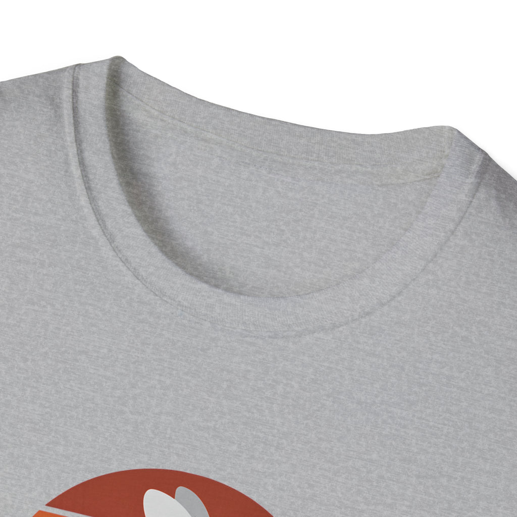 Rainbow striped rabbit T-Shirt