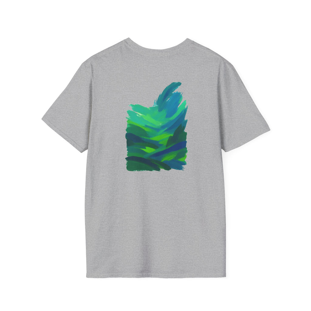 Abstract Green Landscape T-Shirt