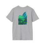 Abstract Green Landscape T-Shirt