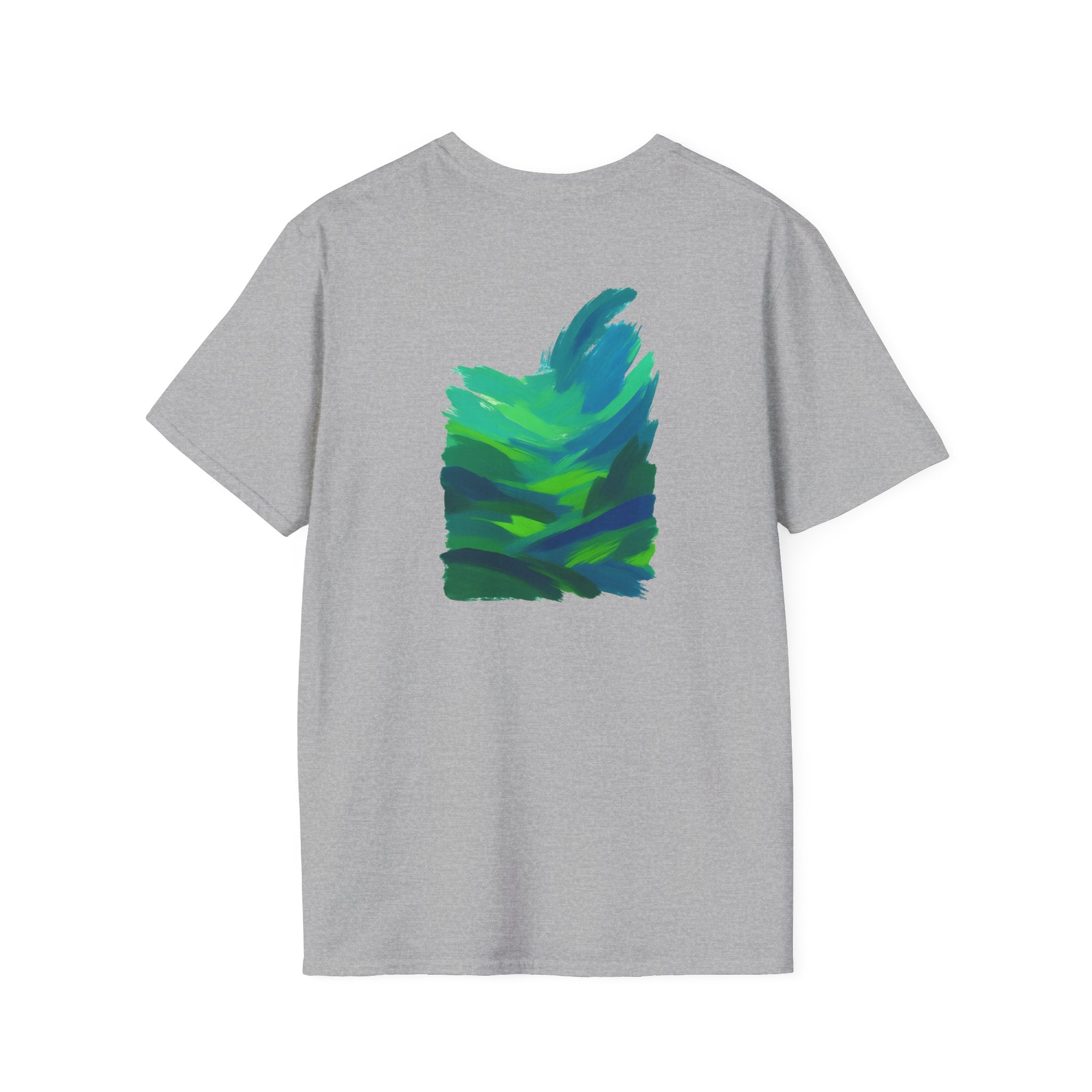 Abstract Green Landscape T-Shirt
