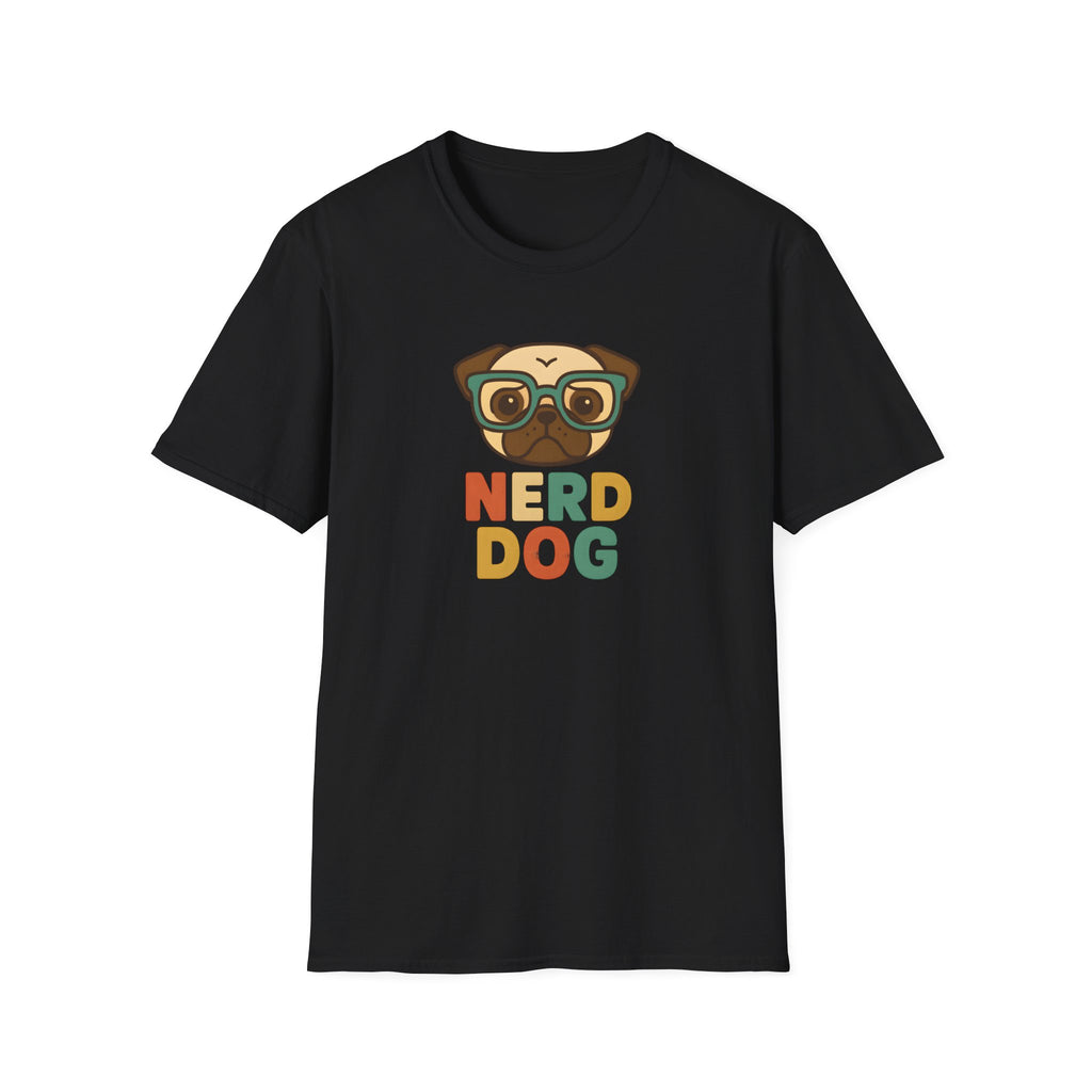 Nerdy Dog Logo T-Shirt