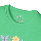 Grow Free Floral Wreath T-Shirt