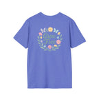 Grow Free Floral Wreath T-Shirt