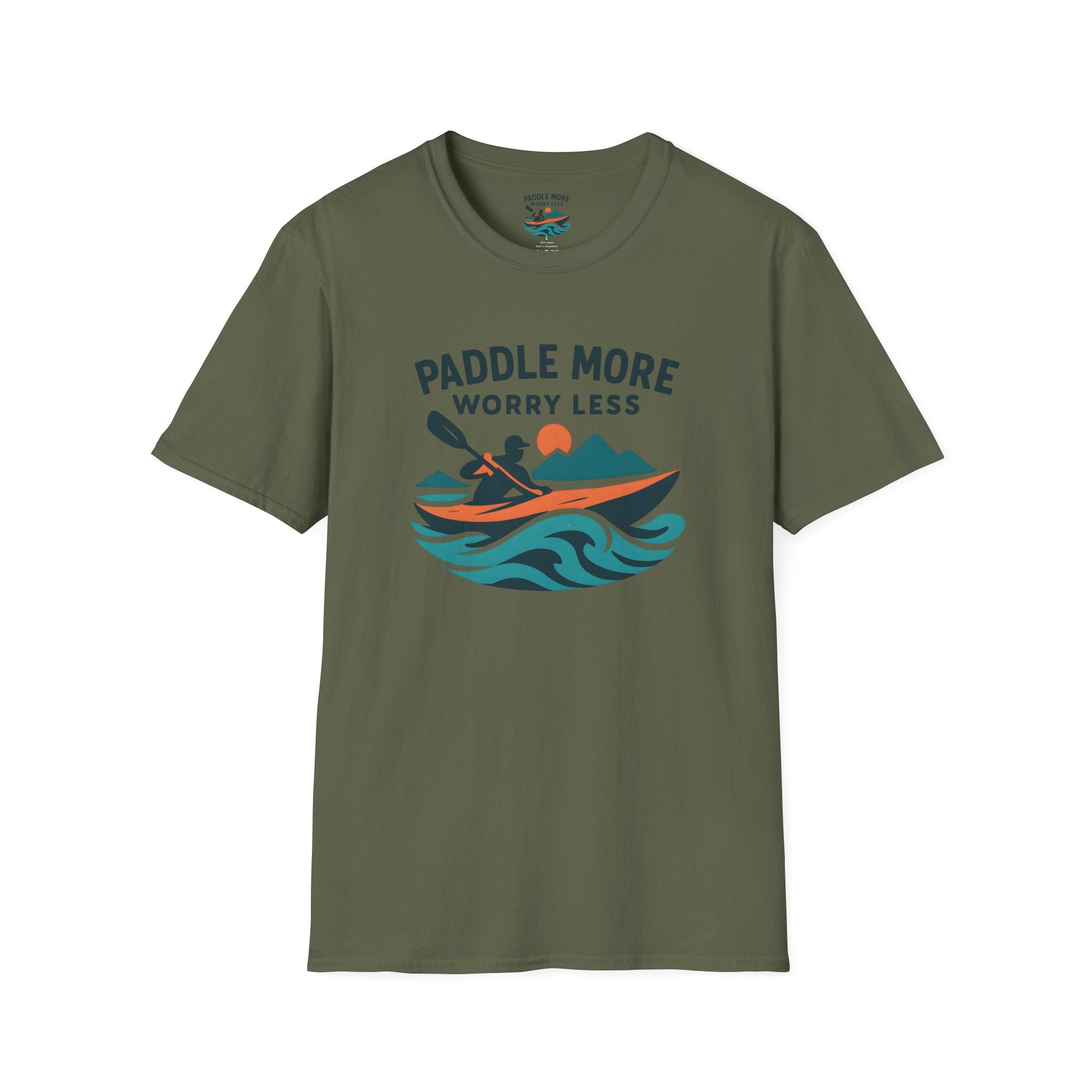 Paddle More Worry Less T-Shirt