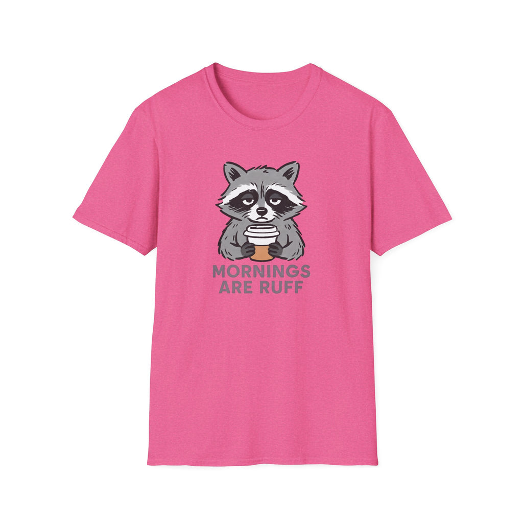 Raccoon Morning Coffee T-Shirt