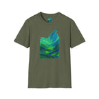 Abstract Green Landscape T-Shirt