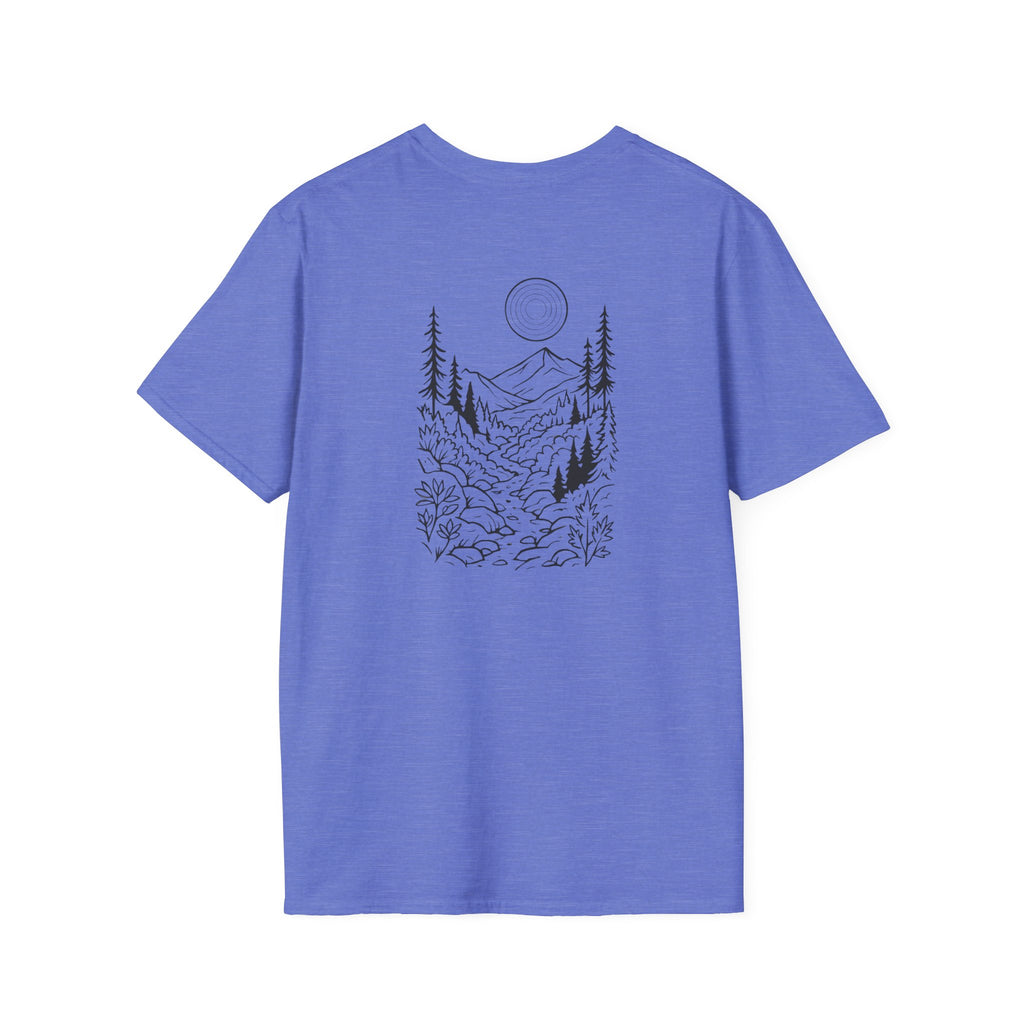 Moonlit Mountain Landscape T-Shirt