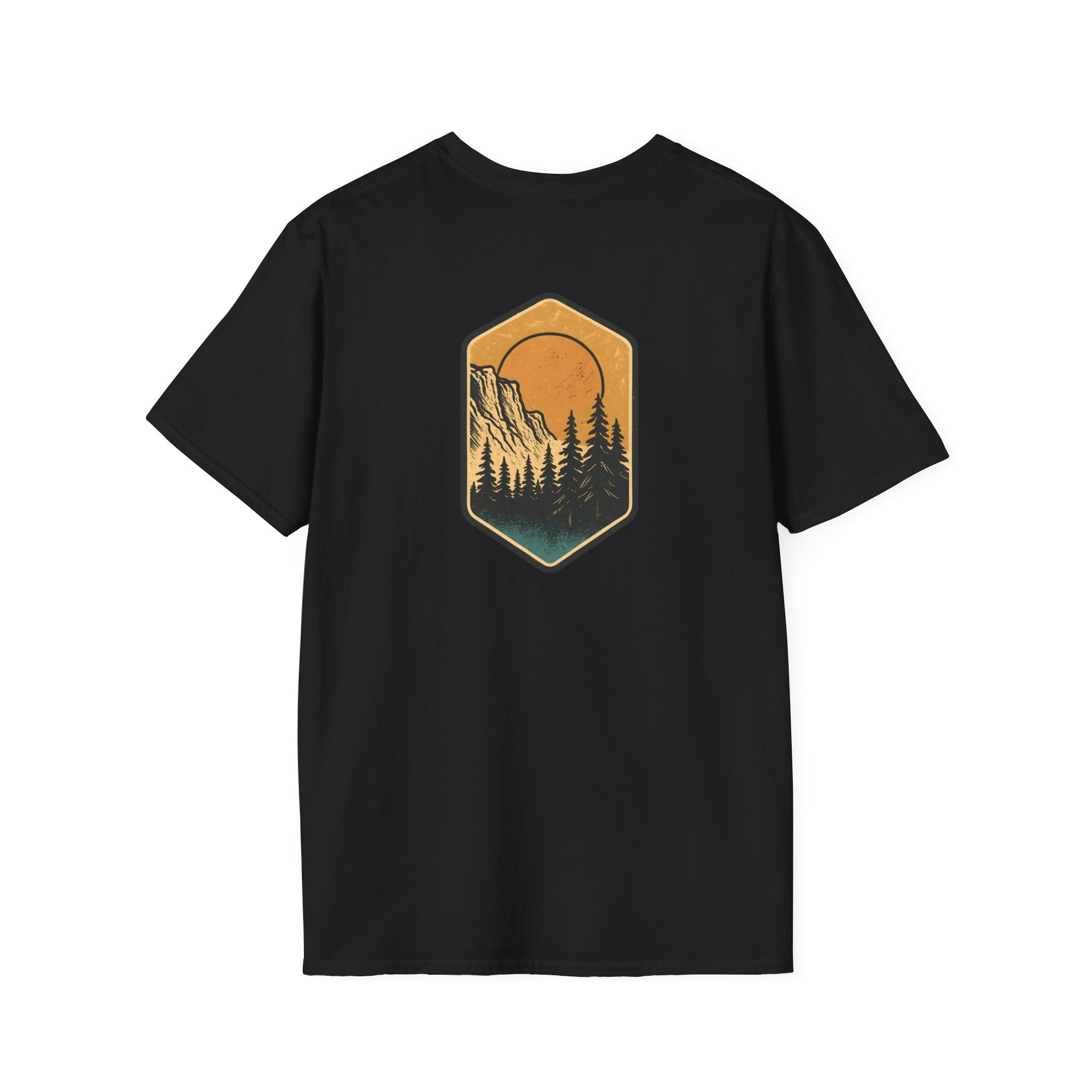 Sunset Mountain Forest T-Shirt