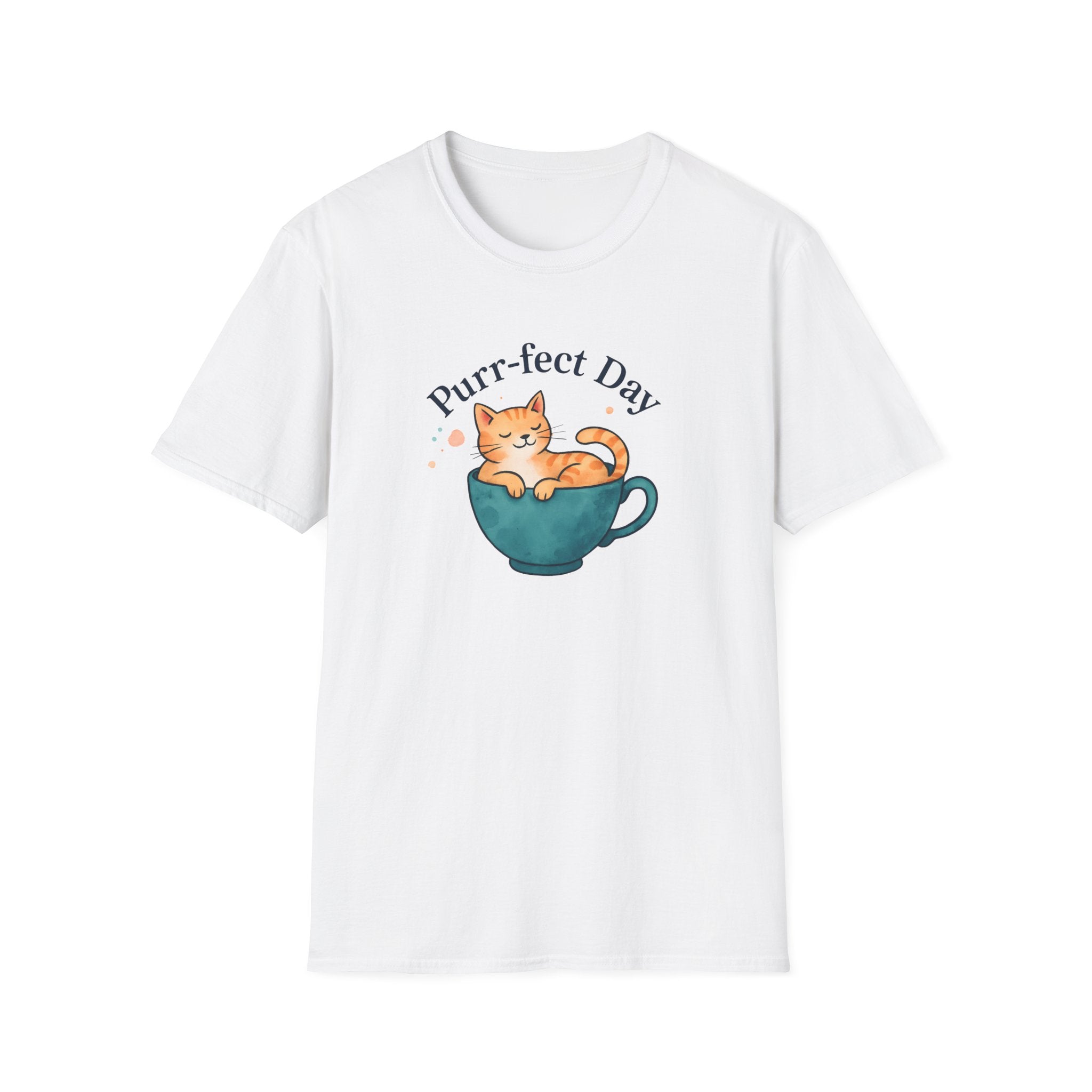 Cat in Teacup T-Shirt