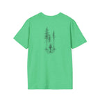 Hiker in Dark Forest T-Shirt