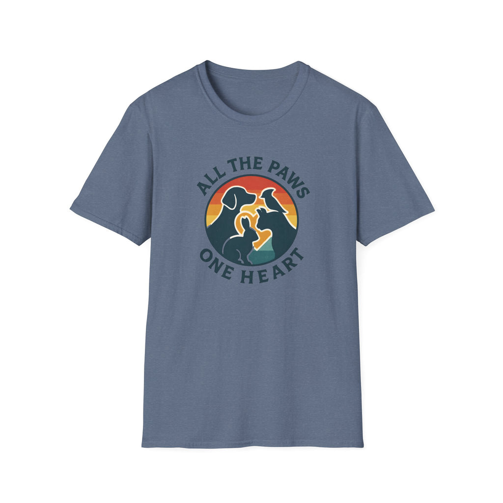 Dogs Form Heart T-Shirt