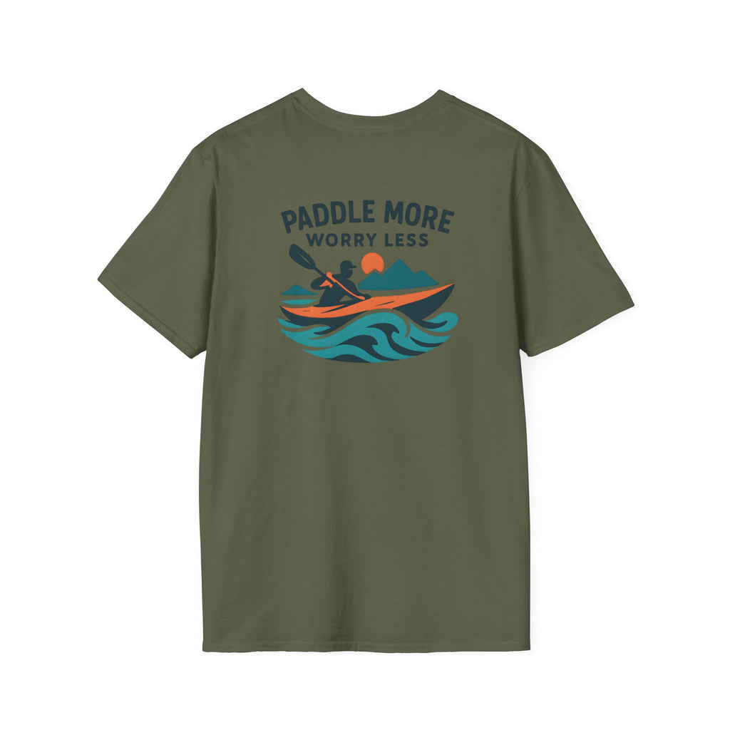 Paddle More Worry Less T-Shirt