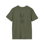 Hiker in Dark Forest T-Shirt