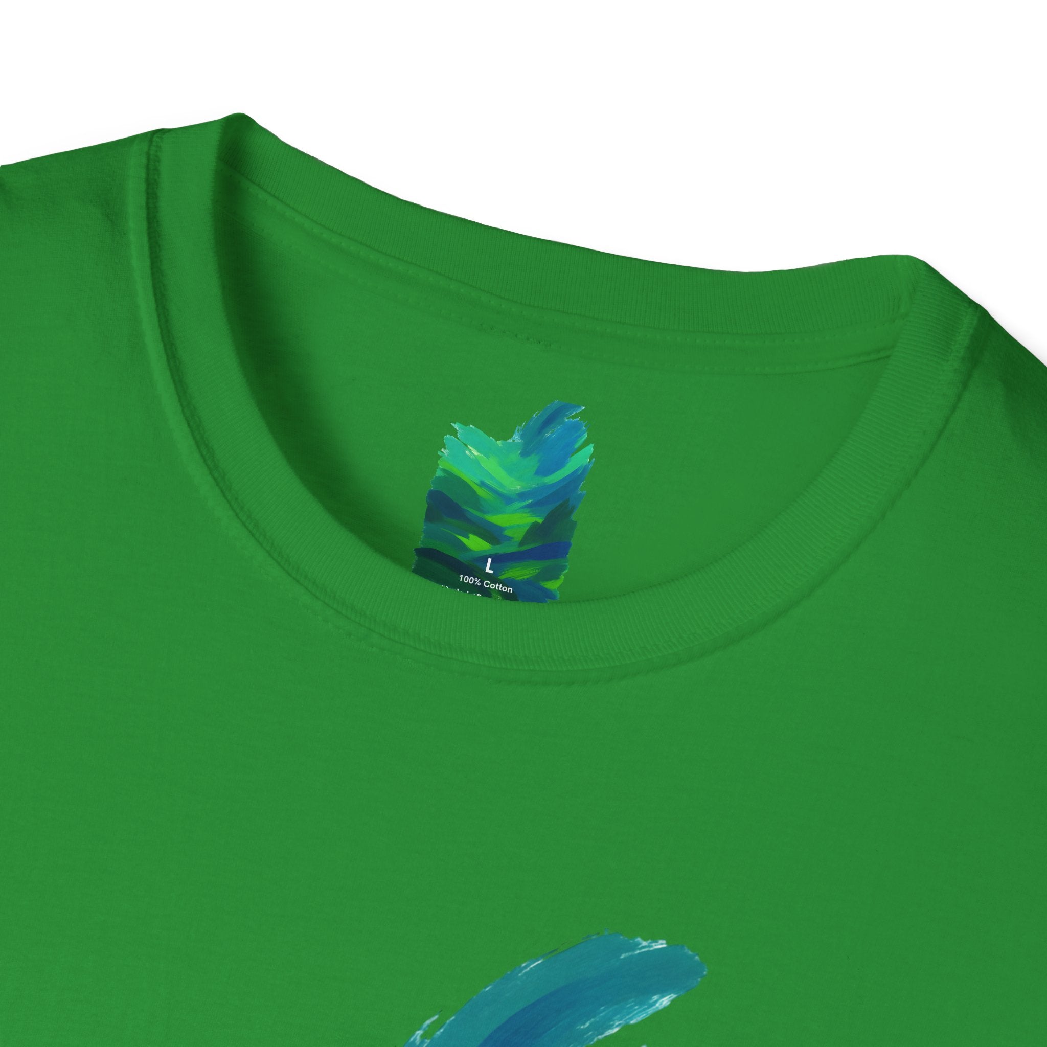 Abstract Green Landscape T-Shirt