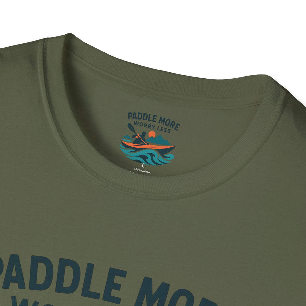 Paddle More Worry Less T-Shirt