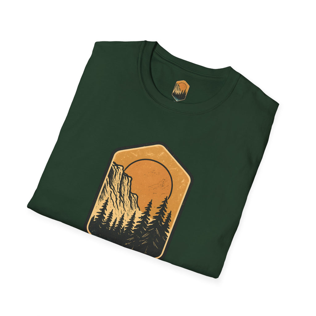 Sunset Mountain Forest T-Shirt