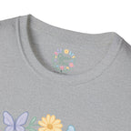 Grow Free Floral Wreath T-Shirt