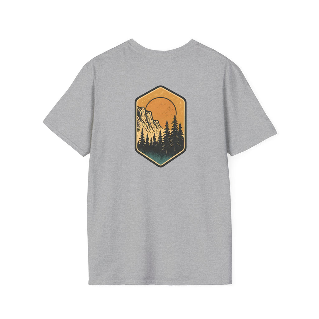 Sunset Mountain Forest T-Shirt