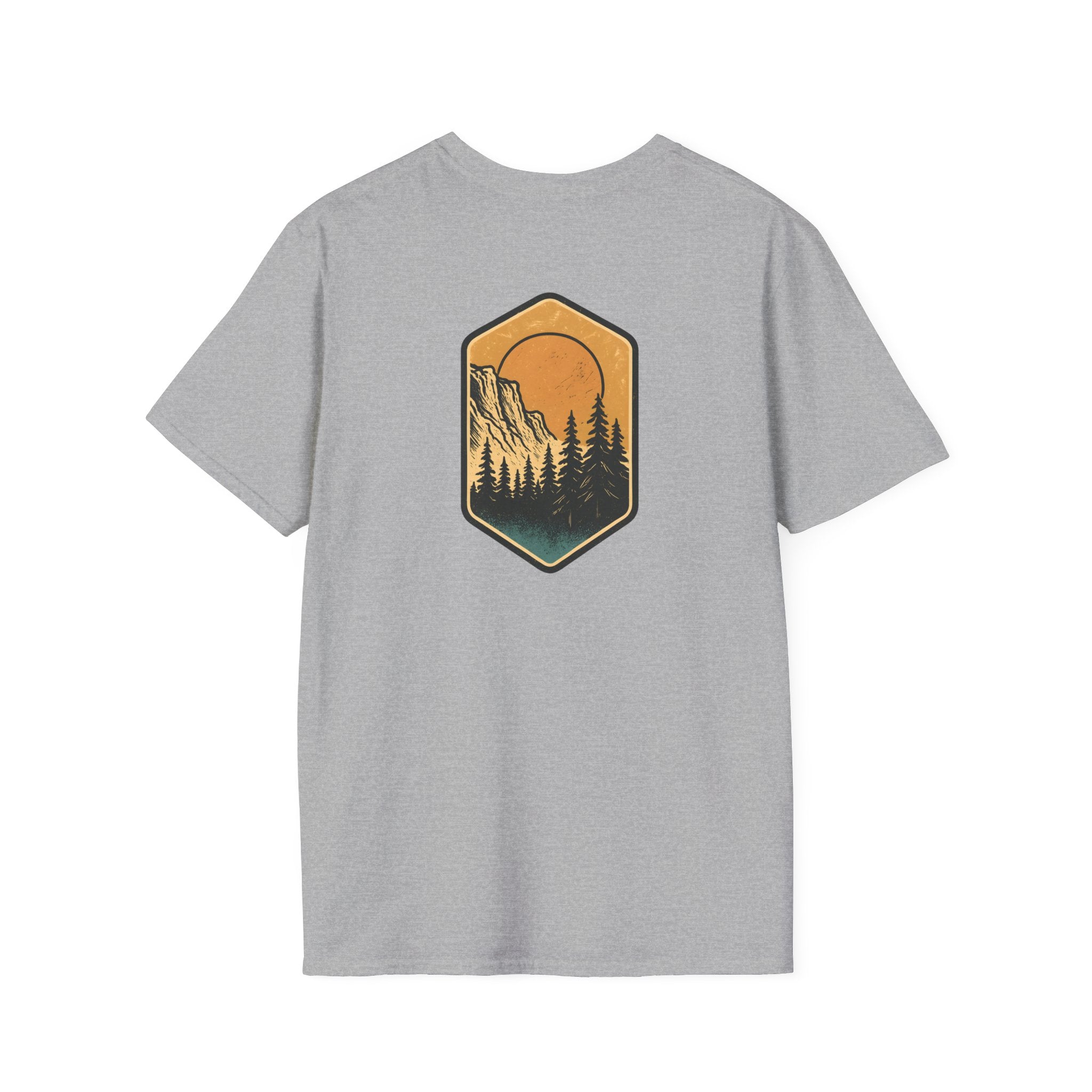 Sunset Mountain Forest T-Shirt