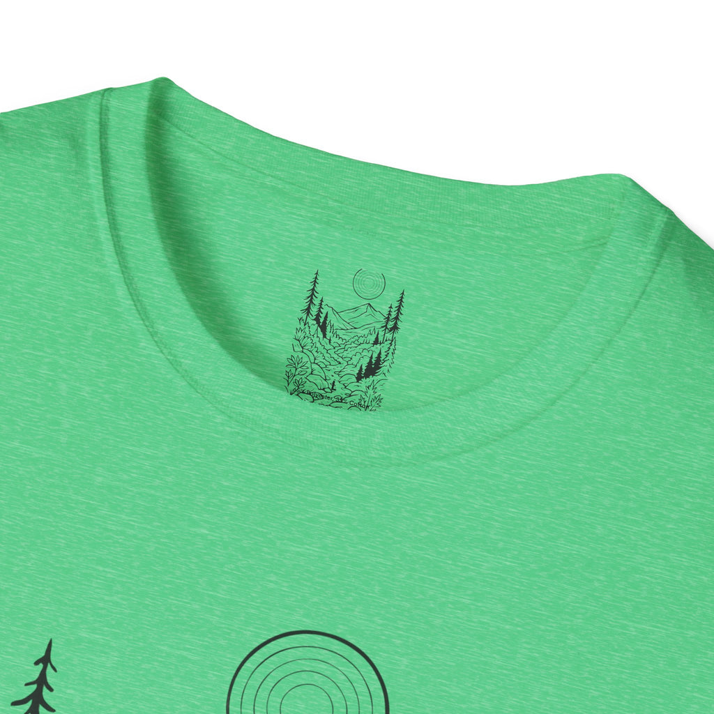 Moonlit Mountain Landscape T-Shirt