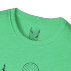 Moonlit Mountain Landscape T-Shirt