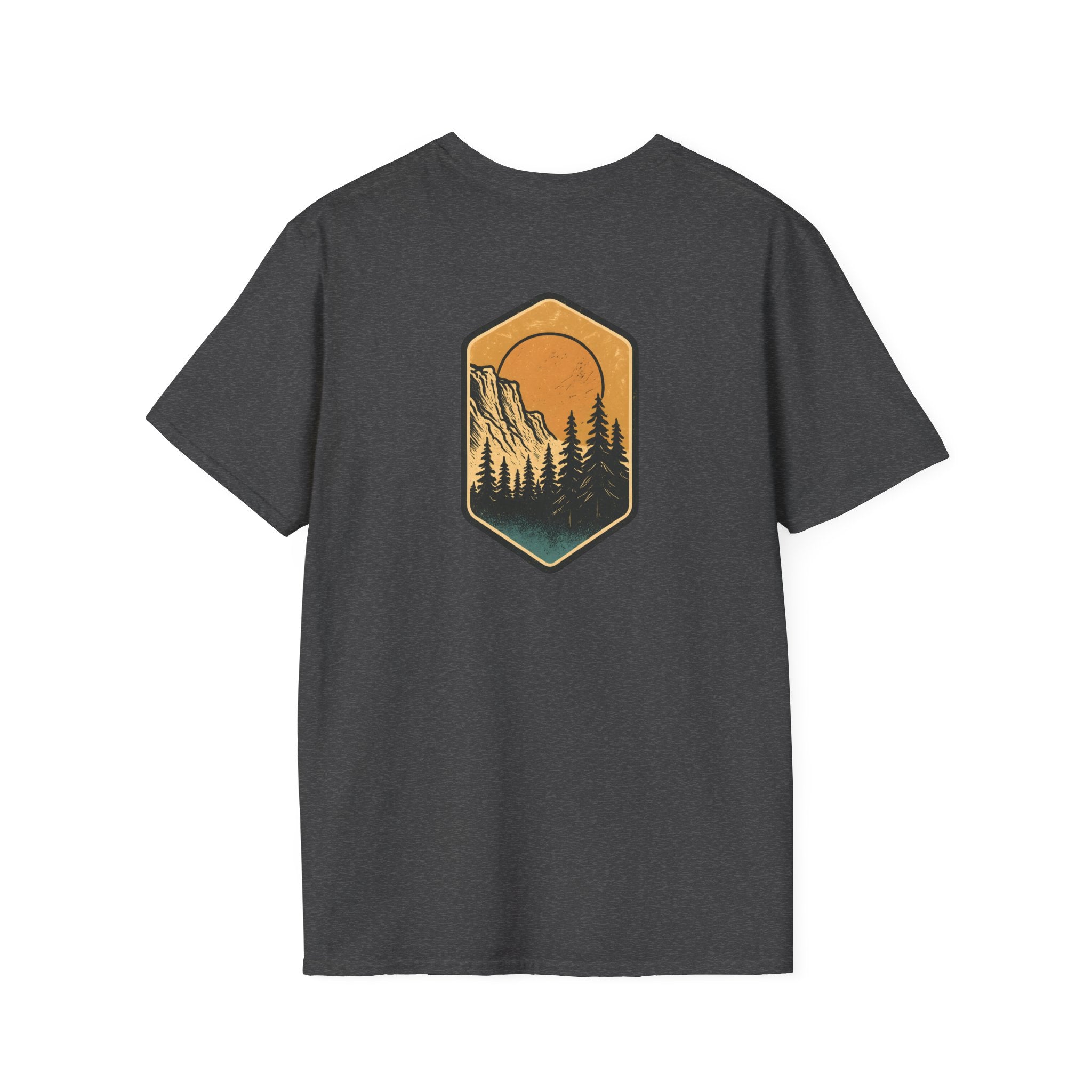 Sunset Mountain Forest T-Shirt