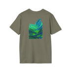 Abstract Green Landscape T-Shirt