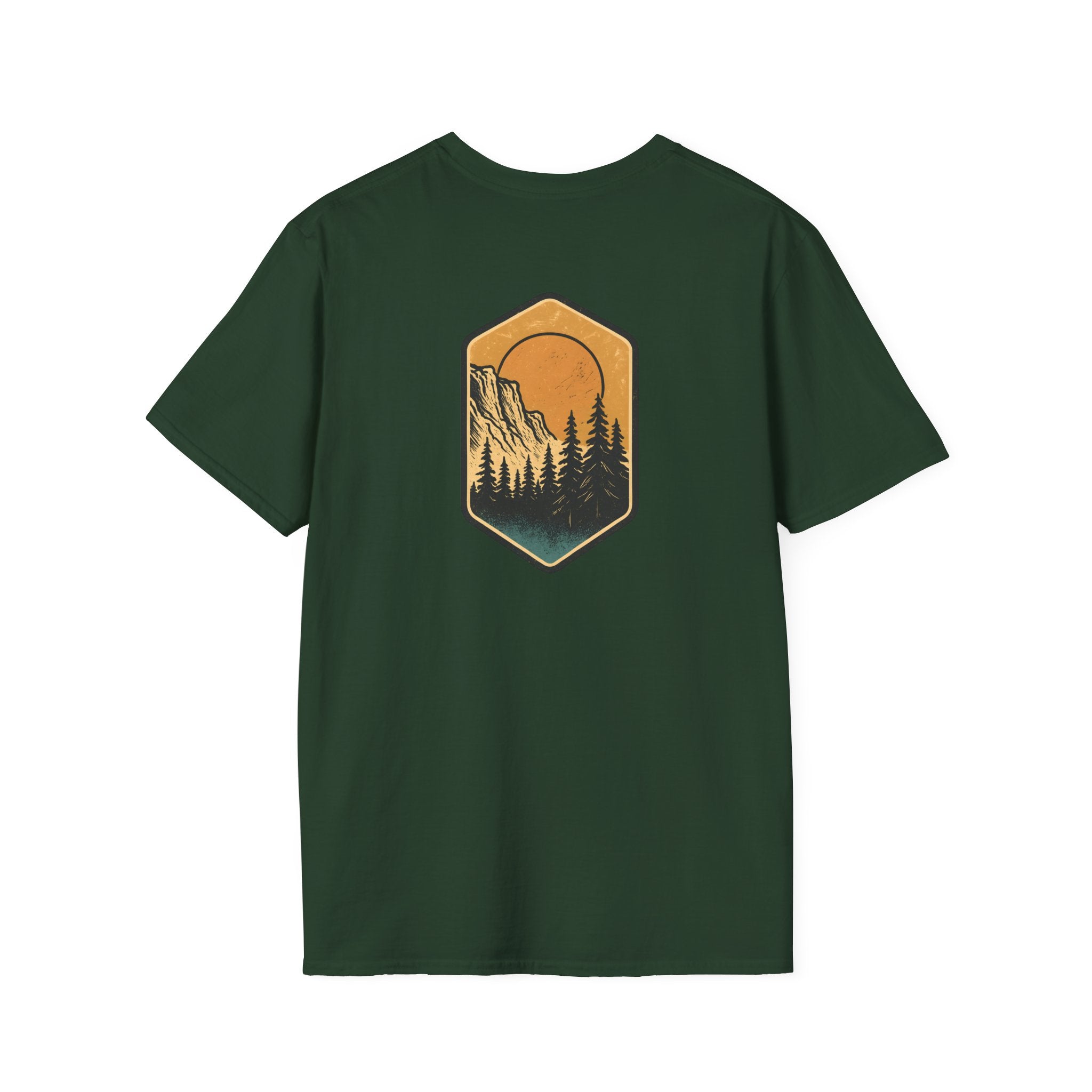 Sunset Mountain Forest T-Shirt