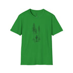 Hiker in Dark Forest T-Shirt