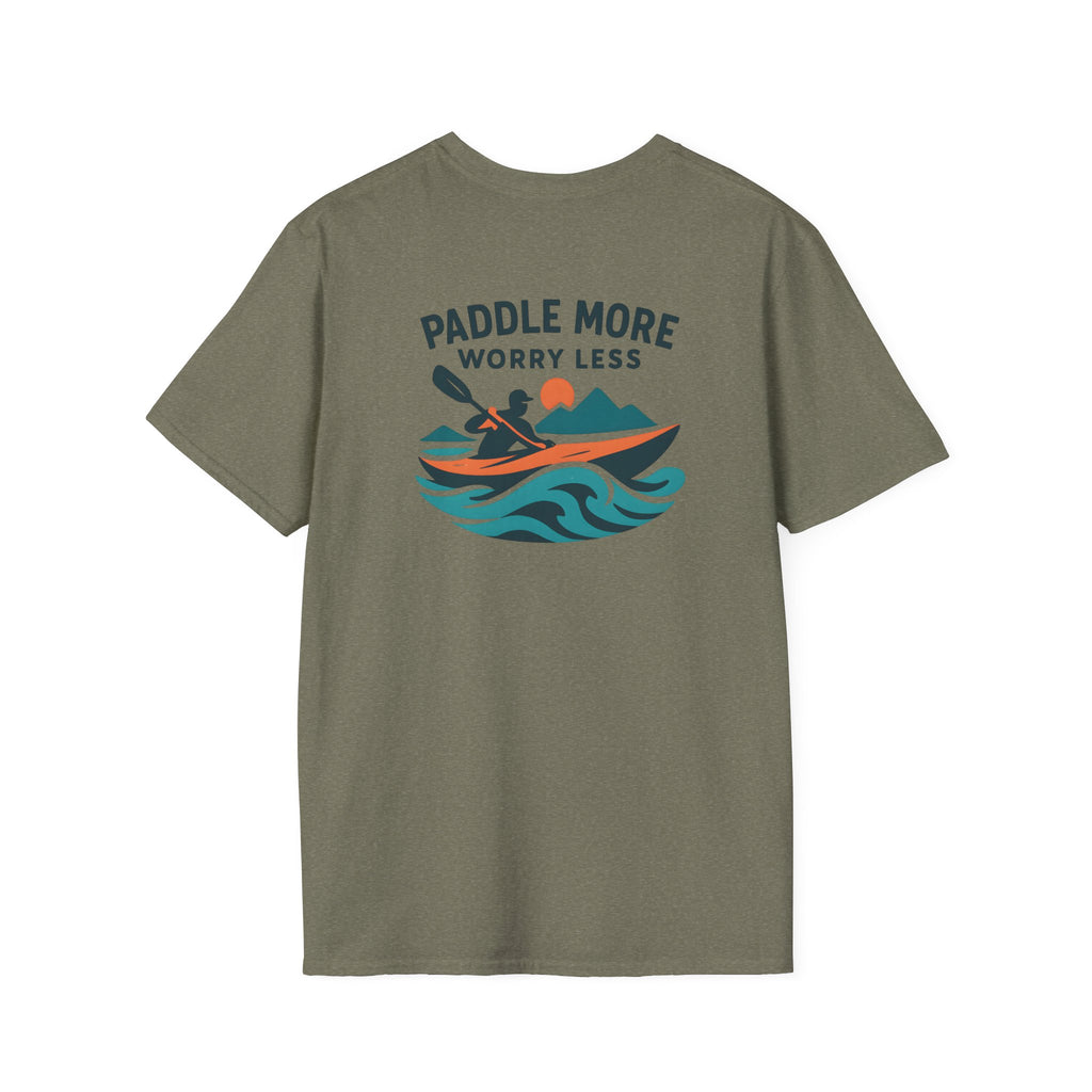 Paddle More Worry Less T-Shirt