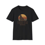 Wolf Silhouette at Sunset T-Shirt