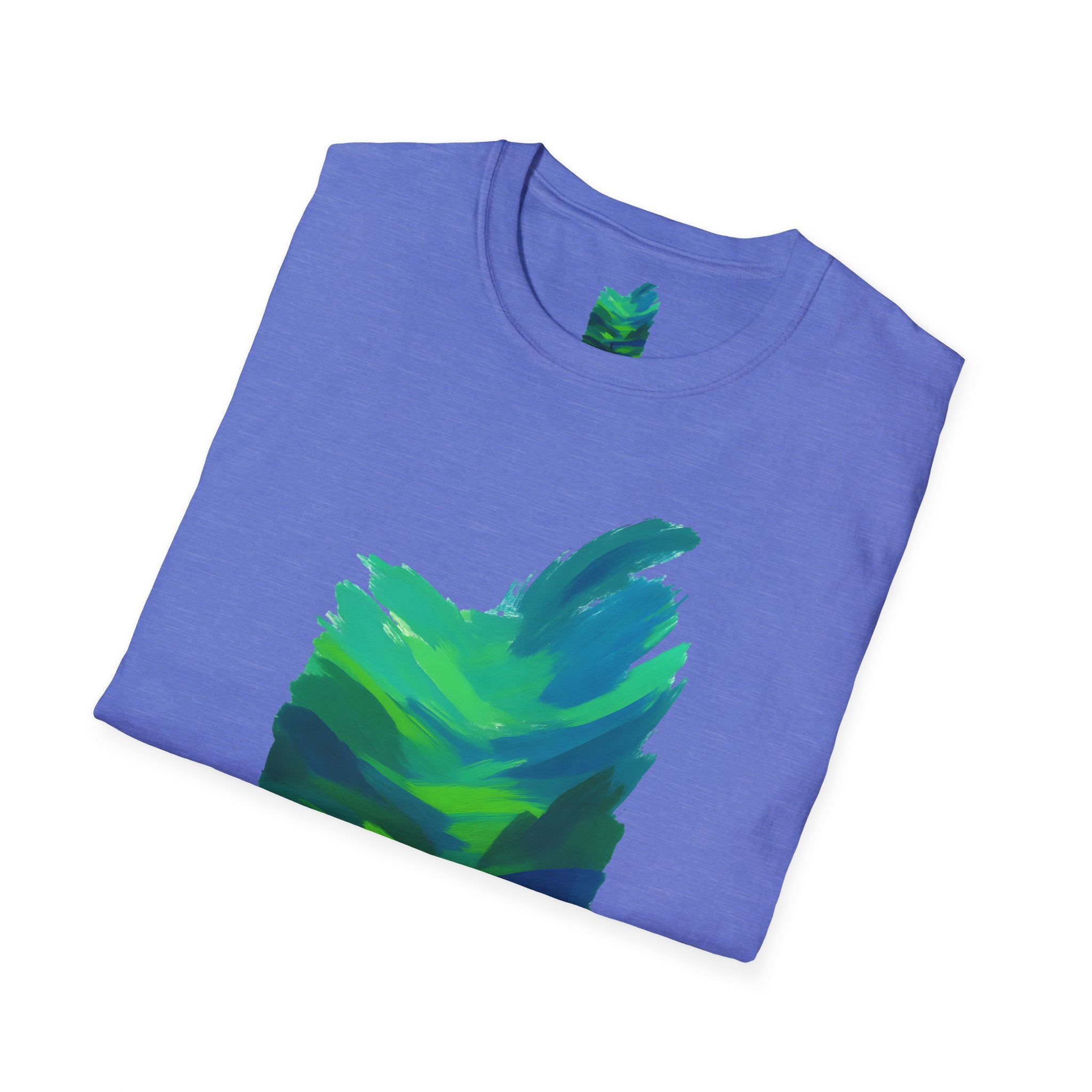 Abstract Green Landscape T-Shirt