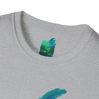 Abstract Green Landscape T-Shirt