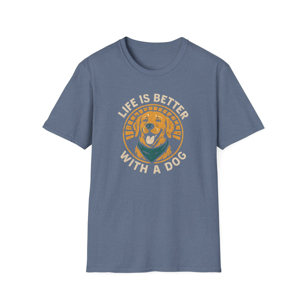 Golden Retriever Logo T-Shirt