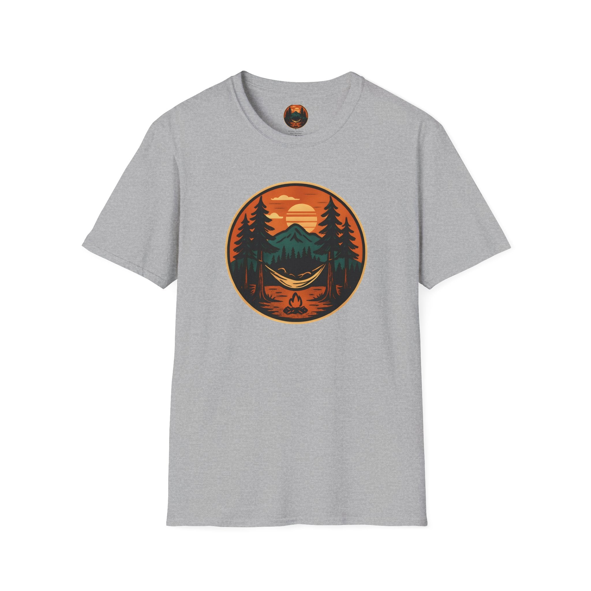 Sunset Hammock Camping T-Shirt