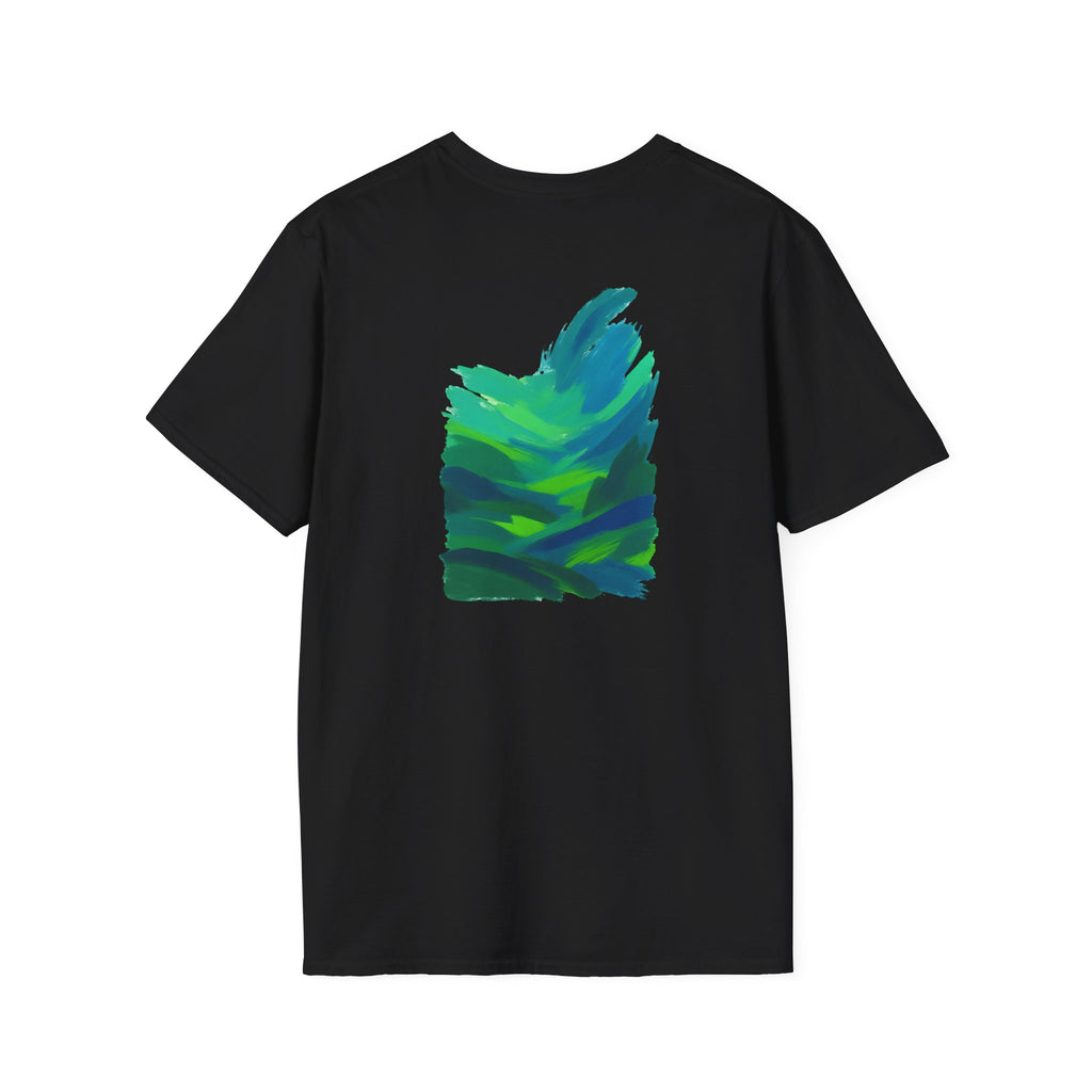 Abstract Green Landscape T-Shirt