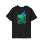 Abstract Green Landscape T-Shirt