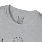 Moonlit Mountain Landscape T-Shirt